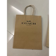 new branded paperbag C0ach small