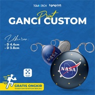 GANTUNGAN TGM MERCH - Custom Printed Keychains, 5.8 Cm