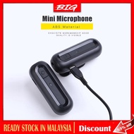 Wireless UHF Microphone Collar Clip Lavalier Smart Mic for Smartphone Audio Video Recording Online E