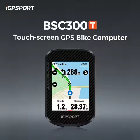 BSC300T iGPSPORT Touchscreen Bike GPS Computer Full Color Global Map Wireless Compatible With HR40 H