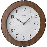 Seiko Japan Wooden Wall Clock QXA738Z QXA738 Dark Brown ORIGINAL