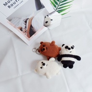 We bare bears Crochet Keychain