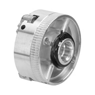 XIXIAN Lathe Chuck 3 Jaws/4 Jaws Manual Self-Centering Mounting Bolt for Grinding Milling Turning Ma
