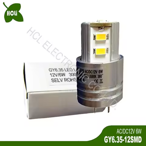 Hot Sales 6W AC/DC12V GY6 GY6.35 G6.35 G6 G5 G4 Led Bulb Interior LED Lighting Reading Light Chandel