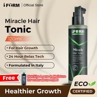 IFORM Miracle Hair Tonic (120ml) - For thin hair | Improve Scalp Hair Fall Hair Loss