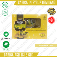 Carica In Syrup Gemilang Minuman Sirup Buah Carica Isi 6 Cup Original