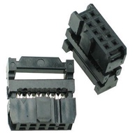 Socket IDC 2.54mm Connector Socket 2x5 10p 10 pin Female cable amphenol