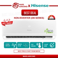 Hisense Standard Air Conditioner 空调 (1.0HP-2.5HP / R32) - AN10DBG/ AN13DBG/ AN20DBG/ AN25DBG