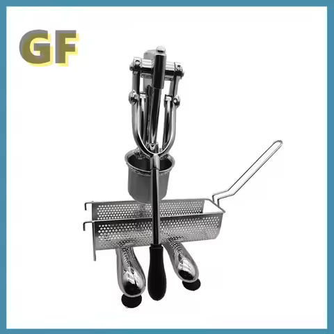 Super Long French Fries Makers Machines Stainless Steel Longest Footlong Mashed Potatoes Fried Chips