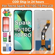 LCD For Tecno Spark 10 / Spark 10C / Spark 10 Pro LCD Display KI5q KI5k KI5m KI7 Touch Screen Digiti