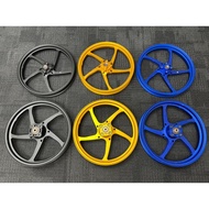 RCB FG525 Forged Rim For Yamaha LC135 5S Y125Z 125ZR Sport Rims Set 1.85/2.5*17 100% Plug And Play P
