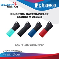 KINGSTON DATATRAVELER EXODIA M DTXM USB DRIVE (32GB/64GB/128GB/256GB)