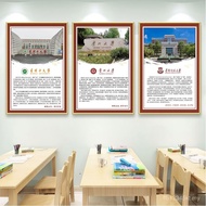 Famous School Introduction Poster Wall Chart Famous 985/211 University of Engineering Campus Cultura