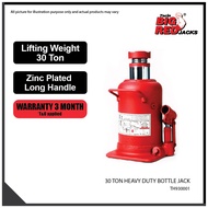 BIGRED Heavy Duty Hydraulic Bottle Jack Lifting Stand Emergency Vehicle Tool/Jek Hidraulik Kereta 油压千斤顶 (20TON / 30TON)