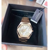 Aries gold 亞力士機械錶💕全新💕保護膜都還在沒撕💕很美的一款錶💕新加坡購入
