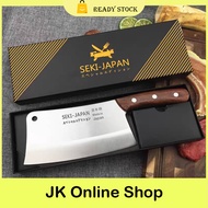 Japan Stainless Steel Kitchen Knife Thicken Bone Chopper Knife Cut Bone Large Kitchen Knife Pisau Po