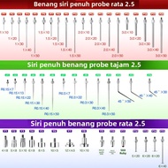 T-Type Probe Tip Probe Micrometer Flat Probe Probe Height Gauge Dial Gauge Ball Probe Height Gauge