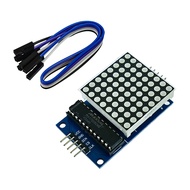 iCShop MAX7219 8x8 LED Dot Matrix Display Module (Red)