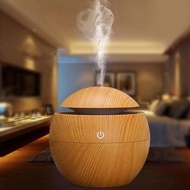 Wap Asap Rumah Wap Asap Pewangi bilik tidur Wood Grain Air Humidifier Aromatherapy Essential Oil Dif