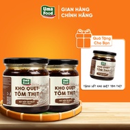 Combo of 2 Jars of Uma' Food Shrimp and Meat Braised with Western Flavor (200G Jar)