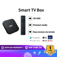 TV Box S 4K Ultra HD Android Smart TV Box | 8GB Google Services | Media Streaming Player | Chromecas