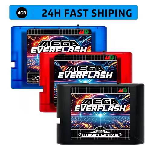 Mega Drive V3.0 Pro 3000 in 1 EDMD Remix MD V3 Game Cartridge for EverFlash SEGA US/JP/EU 16-bit GEN