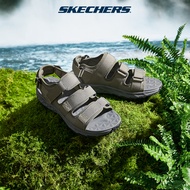 Skechers สเก็ตเชอร์ส รองเท้าแตะ ผู้ชาย Outdoor Escape Plan Trail Sandals - 237586-TAN