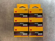 【全新行貨 門市現貨】Kodak Gold 200 度 35mm 彩色菲林 (36張 x 三卷裝)