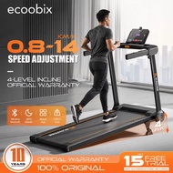 ECOOBIX-RUNWISE Treadmill Mesin Lari Foldable Walking Pad Low Noise 120kg Load Capacity 跑步机