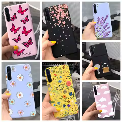 For OPPO Reno 3 CPH2043 Case New Luxury Painted Phone Cases For OPPO A91 F15 A 91 Reno3 4G CPH2043 B