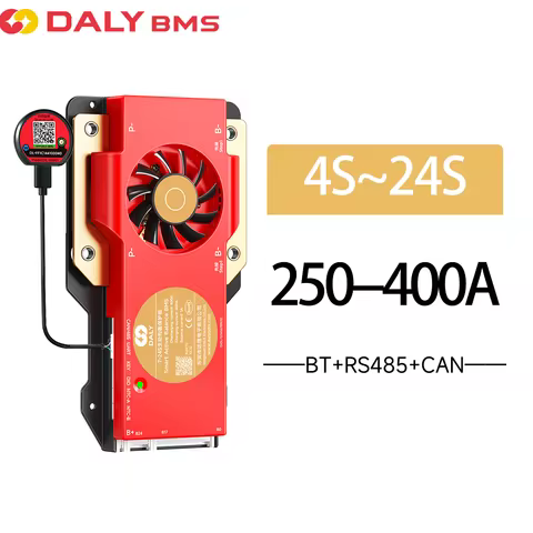 Daly BMS Smart BMS Active Balance WiFi BMS 4S 8S 24S 16S Bluetooth BMS 300A 400A 500A JK Lifepo4 4S