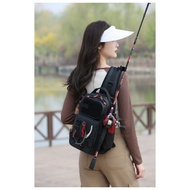 Fishing Bag fashion Bag/ tracking Bag/ Hiking Bag/ Travel Bag/ Sling Bag/ Large Waterproof Oxford Hi