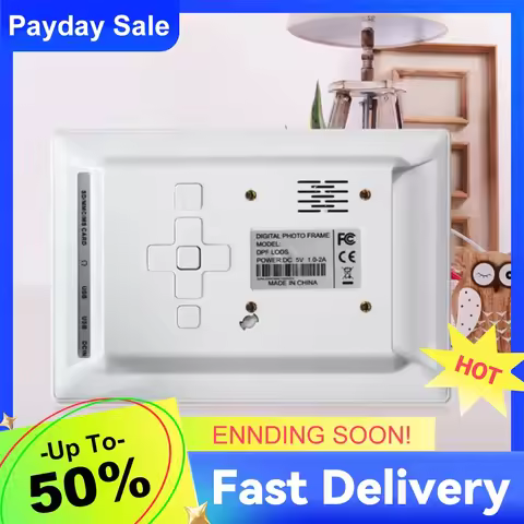 7inch HD LED Digital Photo Frame MP3 MP4 Movie Player with Remote Control 800*480 Smart Digital Pict