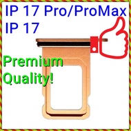 (5 Colors) NEW ORI Waterproof Single /Dual SIM Card Tray Slot Holder for IPHONE17 IP 17 Pro Max (ORI