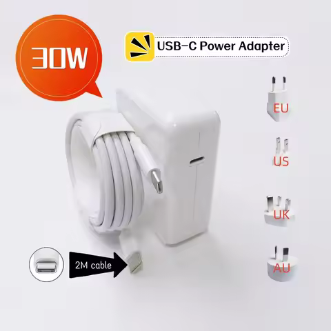 30W PD USB-C Power MagSaf* 3 Adapter Laptop Notebook Fast Charger For Apple Macbook 12'' Air 13'' M1