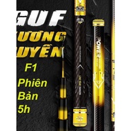 Royal hand fishing rod F1 5H Super light, suitable for feeling fishing, free float shaft tip and bla