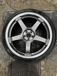 Advan Gt beyond 18吋 8.5J  ET45 pcd5x100+呔SC7 225/40/18