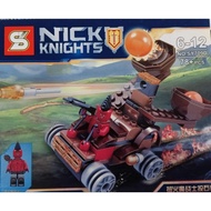 READY STOCK AND FAST DELIVERY SY BUILDING BLOCK MODEL SY709D (78+pcs) NICK NEXO KNIGHTS BLOCK FOR CO
