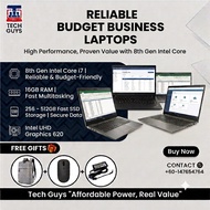 Budget 8th Gen Intel Core i7 Laptop | ThinkPad T490/T490s/T480s | Dell Latitude 7490/7400 | X1 Carbo