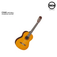 [LIMITED STOCK/PREORDER] Yamaha CX40 Natural Gloss Finish Classical C Series Electric Nylon String Guitar with Pickup Absolute Piano The Music Works Store GA1 [BULKY]