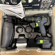FESTOOL German FESTOOL Multifunctional Woodworking Furniture Mini Hand Drill TXS12 Screw Cordless El
