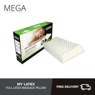 Mylatex Pillow Massage (100% Natural Latex) Free Delivery