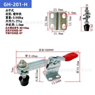 Horizontal Type Quick Clamp Clamp Pliers Press Tooling GH201 201A 201L 201H MU0A