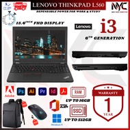 Laptop Murah Lenovo ThinkPad L14 i5 11th Gen / E14 Gen 1 i5 10th Gen 16GB RAM SSD 1 Year Warranty