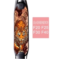 No. 9 Electric Scooter Foot Mat Sticker Segway Ninebot D18W D38U F20 F2 F2pro F2puls Pedal Sticker D