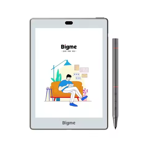 Bigme S6 Color 7.8" Color Ink Screen E-reader 6+128G 8-core Android 11 Open System with Front and Re