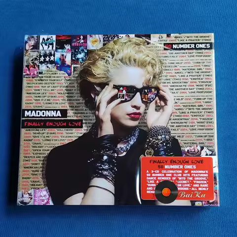 Madonna Finally Enough Love 50 Numbers Featured 3CD for Music Collection