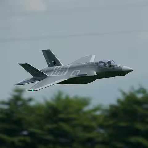 Xfly Xunfei Model New Product 64mm F35 Lightning 2 Electric Model Aircraft Like Real Aircraft Fixed