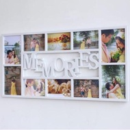 Memories Photo Frame Home Decoration Frame 10 Slots Size 3R 4R Wall Frame PT
