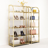 Trendy Store Storage Bag Rack Clothing Store Hat Display Rack Shoe Store Mall Shoe Rack Shelf Storag